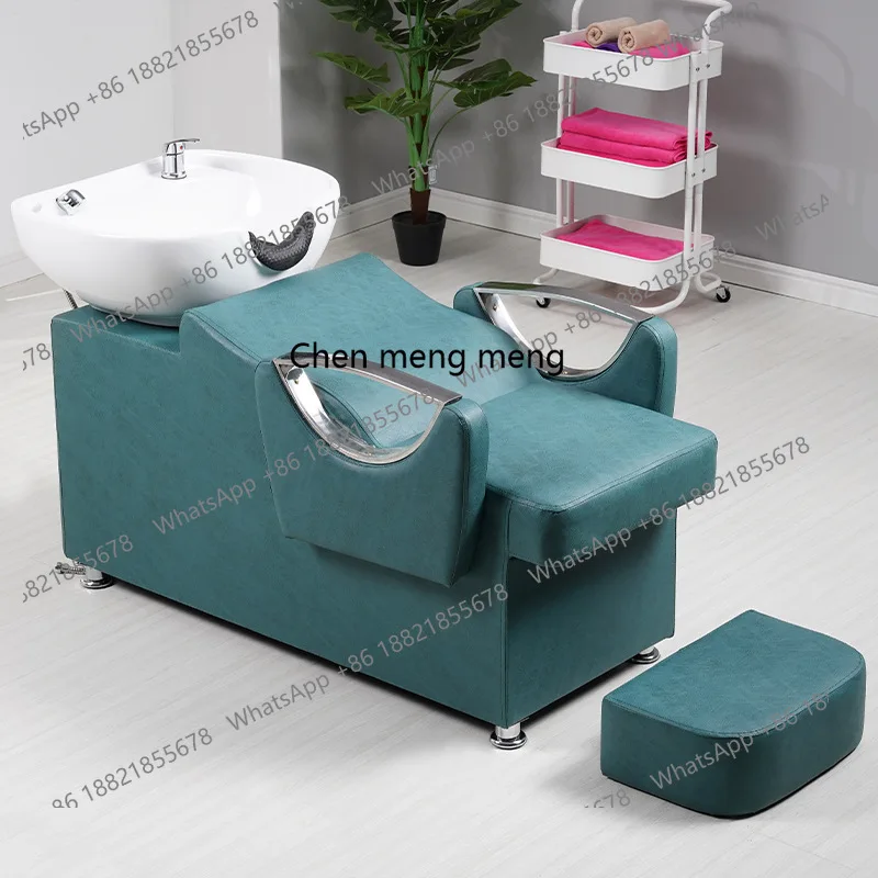 

Flush bed Modern simple multi-functional massage chair Beauty shop special shampoo bed