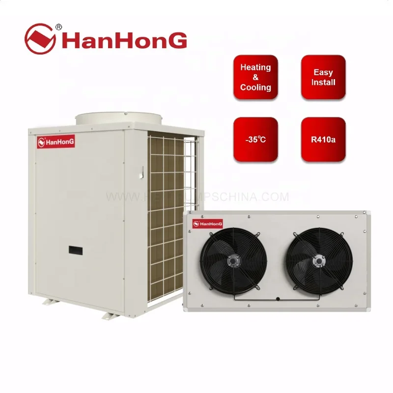 HANHONG Air to Air Heat Pump Split Wall Mounted AC Units Heating System