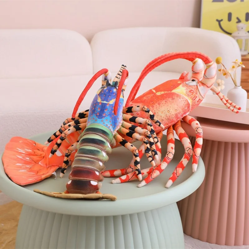 Imitazione Aragosta australiana Giocattoli di peluche Bambole di peluche di cartone animato Ragazze Ragazzi Regalo di compleanno Peluche Giocattoli divertenti Bambole di peluche