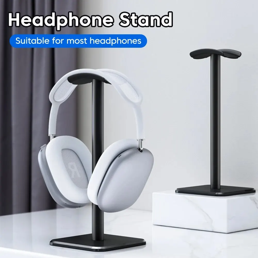 Universal Headphone Stand Aluminuim Alloy Headset Holder for Gaming Earphone Desktop Headphones Support Holder