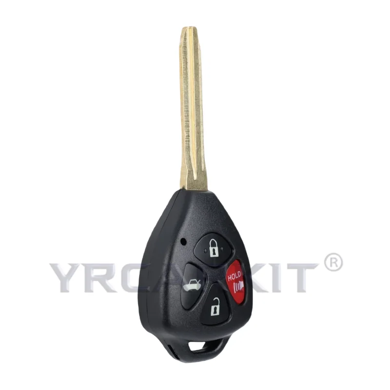 Key Fob Keyless Entry Remote Shell Case & Pad fits Toyota Avalon Camry Corolla Venza RAV4 Yaris Matrix