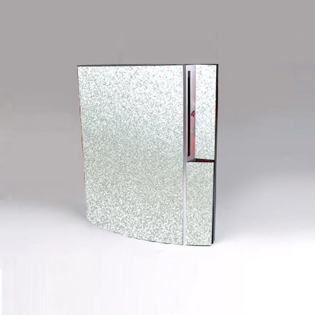 Shining Silver Bling Glitter Vinyl Skin Sticker for Sony PS3 Original fat Skins Stickers