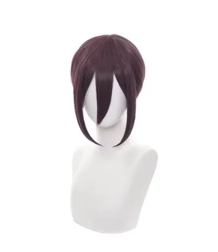 Cos Leisai cosplay wig, demon black and purple mixed tied hairstyle, suitable for anime conventions, anime cosplay