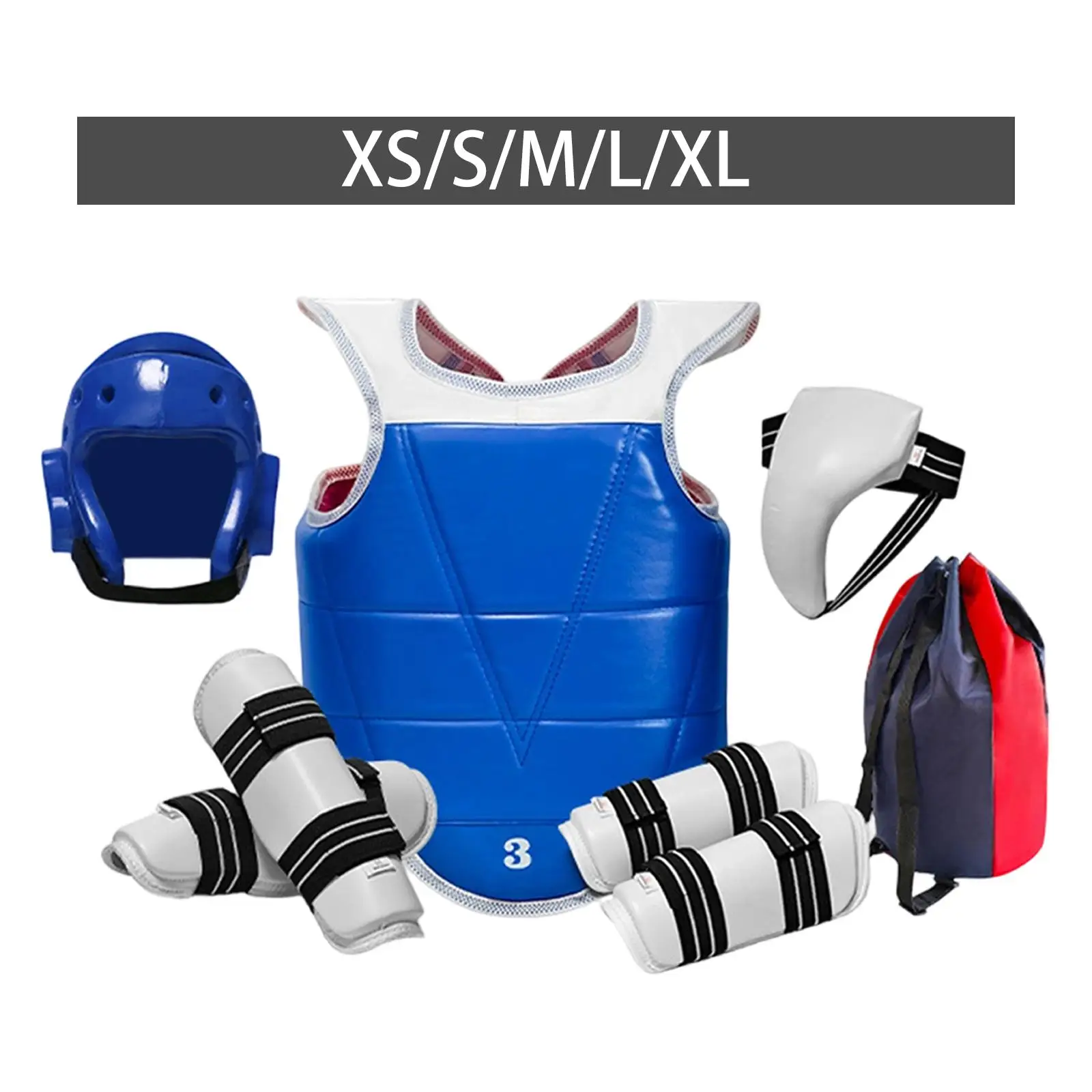 

Taekwondo Sparring Gear Boxing Body Protector ,Full Protection Set ,Karate Sparring Gear ,