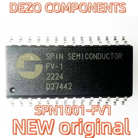 1PCS SPN1001-FV1 FV-1 SPIN Digital multieffector IC chip Integrate stereo ADC and DAC AUDIO IC SOIC-28 SMD