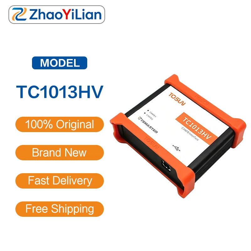 For TC1013HV High Isolation CAN FD Interface Device For Automotive ECU Simulation Bus Monitoring And EMC Test Application