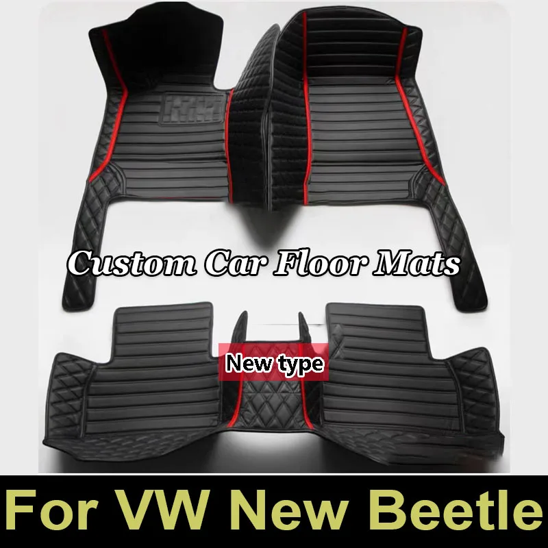 

Car Floor Mat For Volkswagen New Beetle 1998~2011 Waterproof Tapetes Para Automovil Car Mats Floor Tapis Voiture Car Accessories
