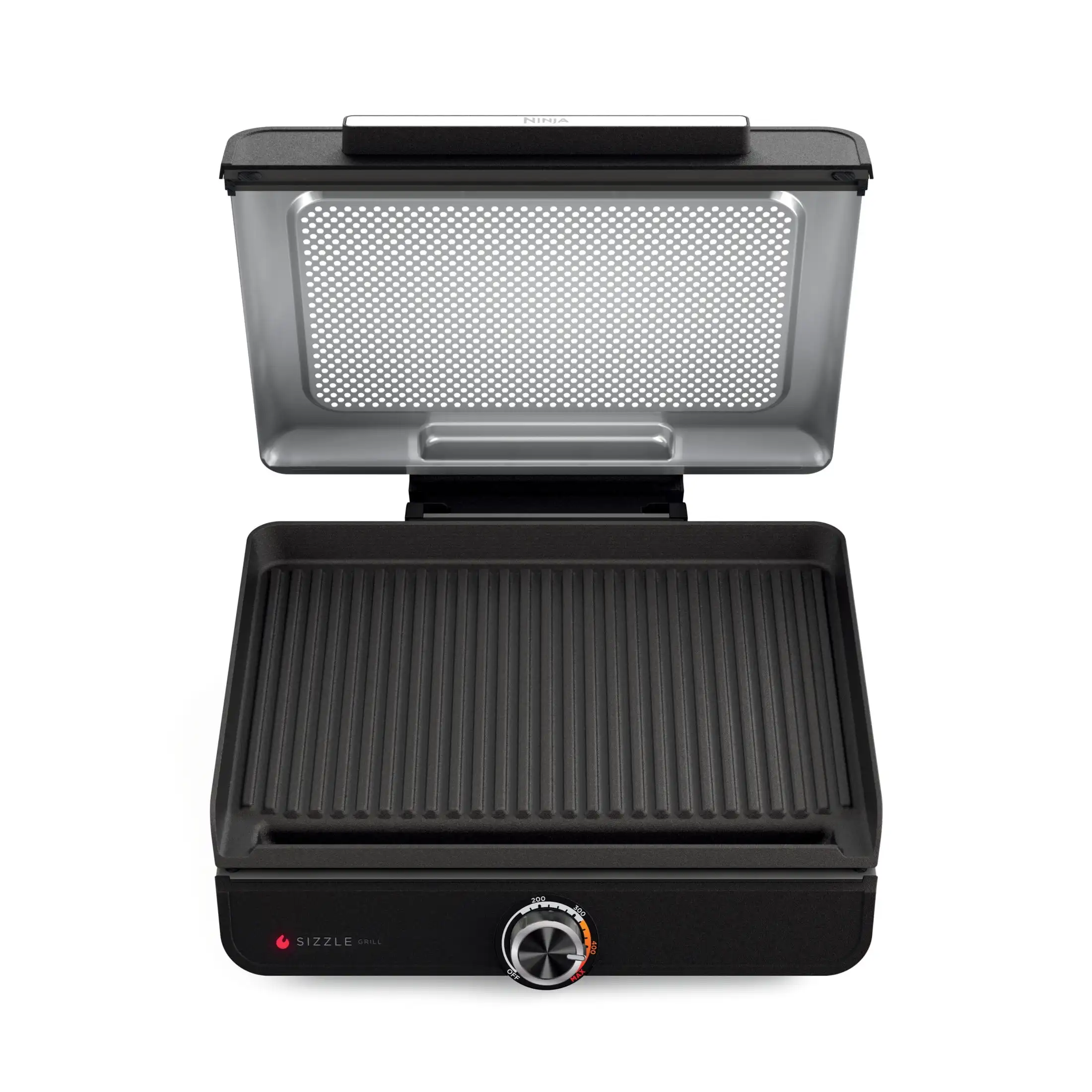 

Ninja Sizzle Indoor Grill with Nonstick Grill Plate, GR100