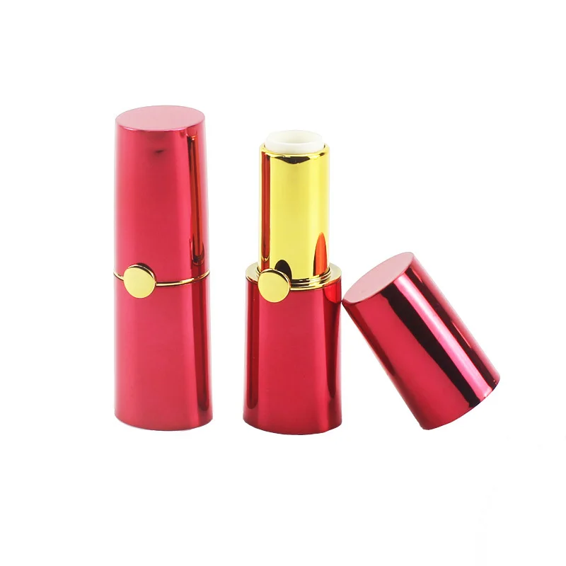 Lipstick tube High-grade 12.1 Round Empty Spraying Process Lip Balm Shell Lip Gloss Tube Lip Glaze Lip Honey Cosmetic Container