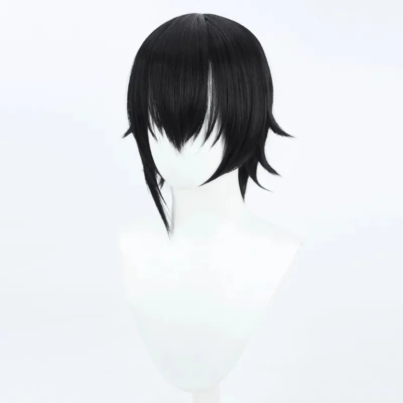 Anime The Eminence in Shadow Cid Kageno／Shadow Cosplay Wig High Temperature Wire Short Hair With Wig Cap