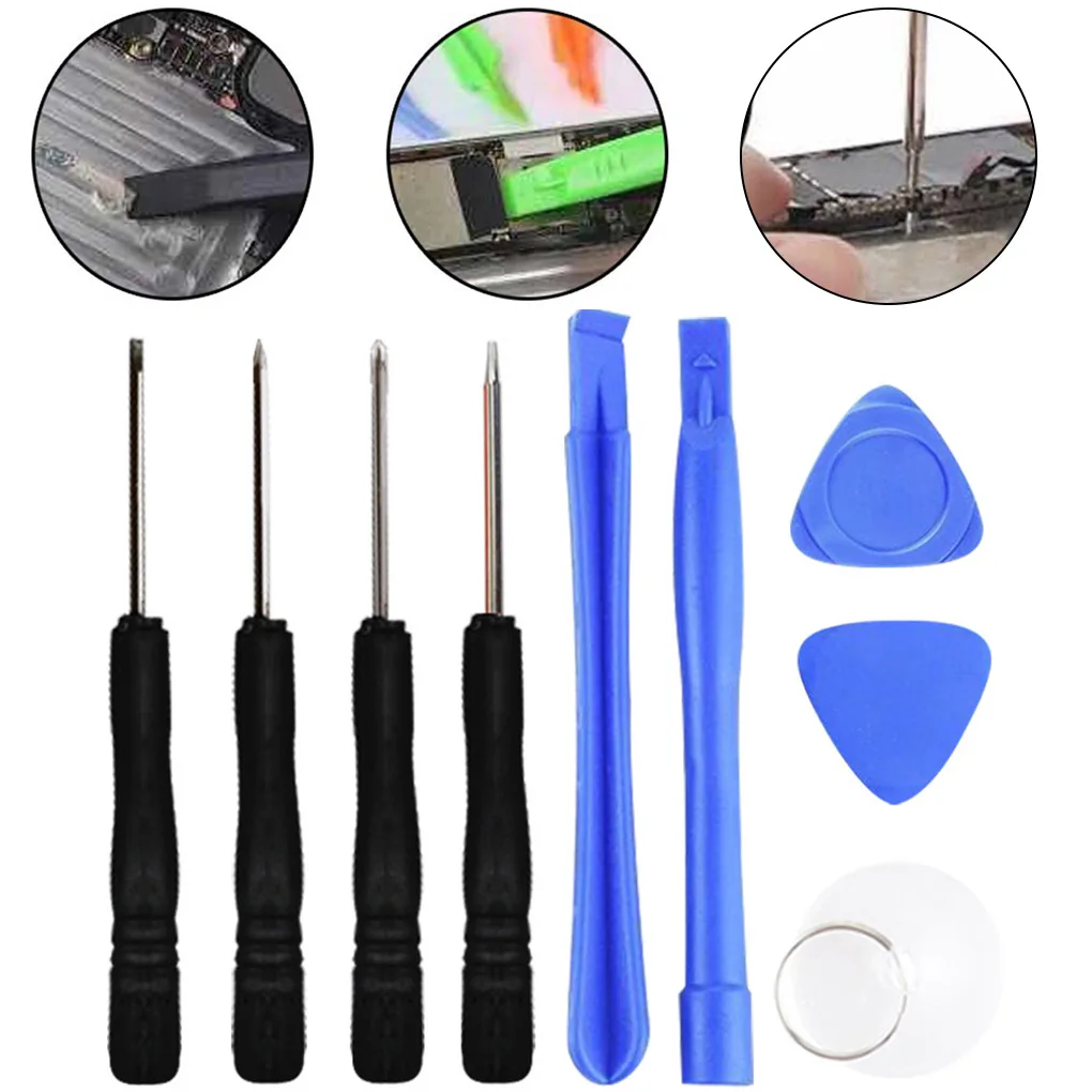 Mobile Phone Repair Kit Repairing Accessory Disassemble Tool Opening Tools Screwdriver Prying Accessories 11 Pieces
