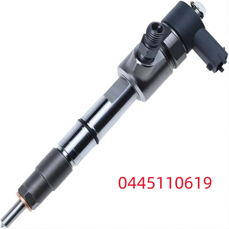 High Quality Common Rail Injector 0445 110 619 For Bo-sch Great Wall 4D20 Engine Injector 0445110619 1100100XED15