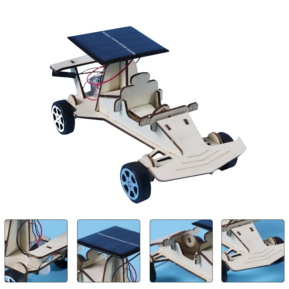 

1Set DIY Solar Energy Powered Assemble Car Educational Children's Creative Craft Gift Fun Learning Plaything Children's Toys