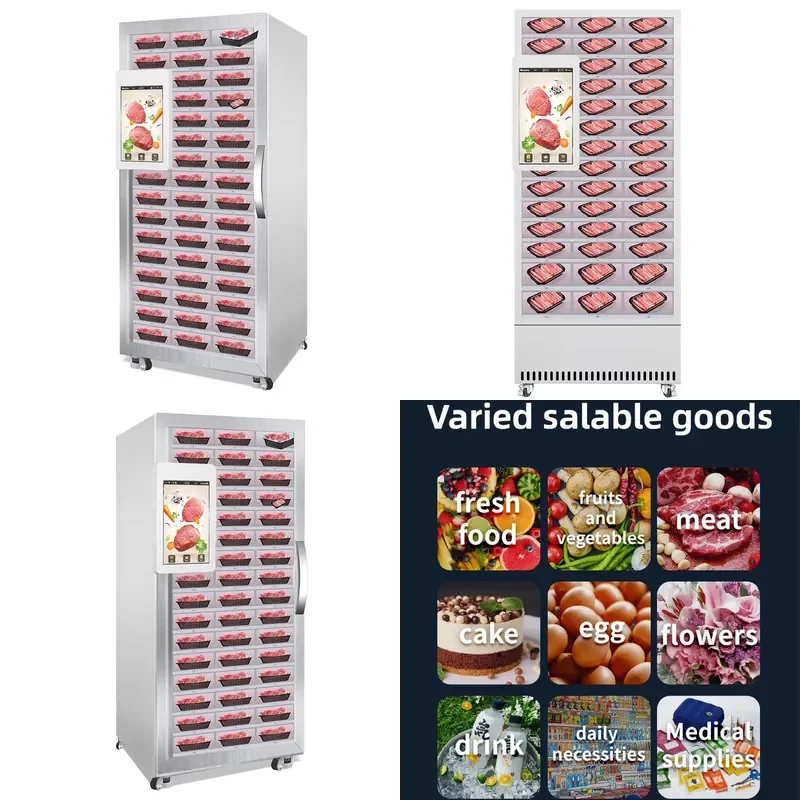Smart Mini Vending Machine for Hotel BNB Apartment School Hospital Lockers Selling Snacks Drinks Food Toys