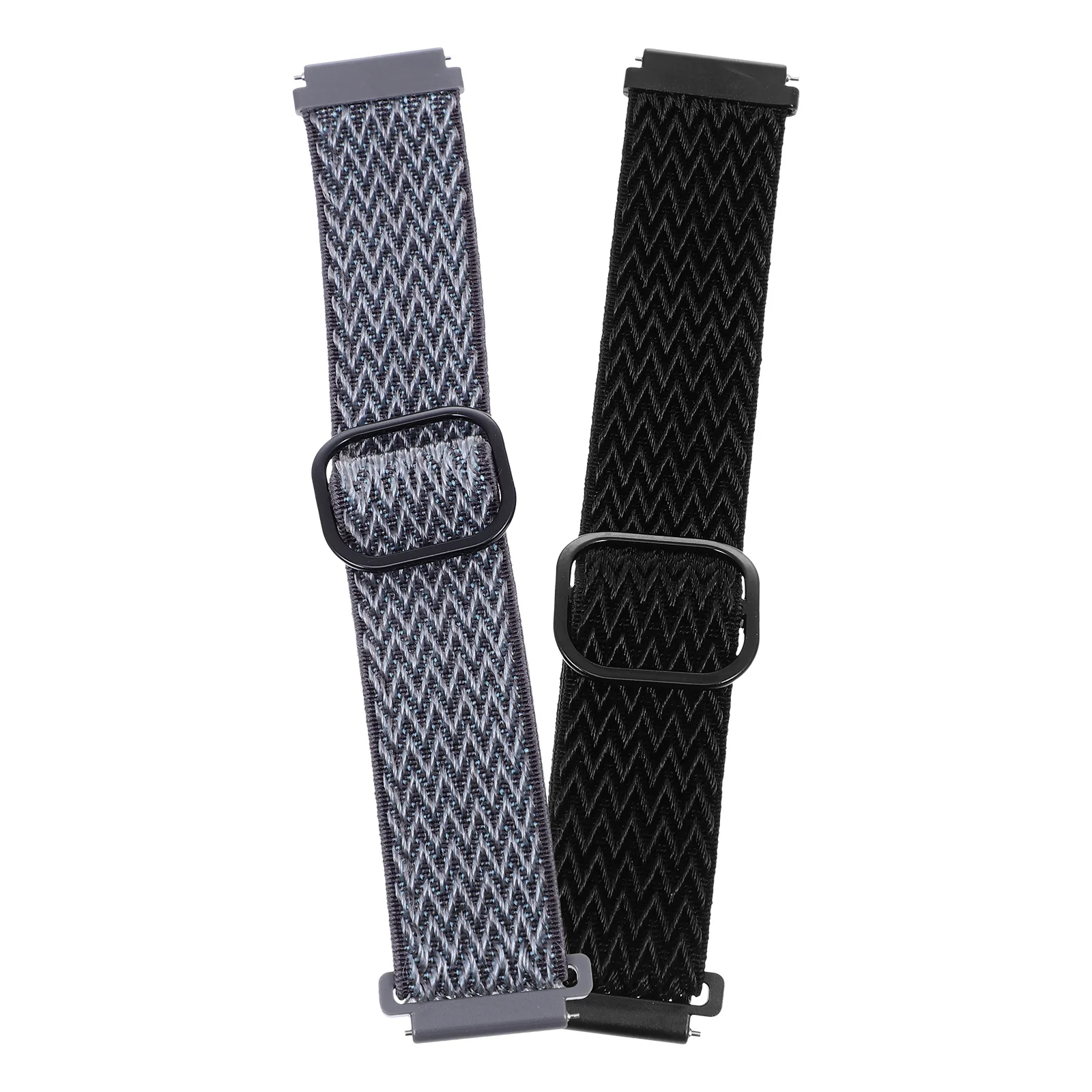 2Pcs Woven Watchband Stylish Breathable Replacement Strap Adjustable for Watch Accessories Watch Strap