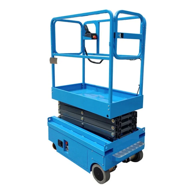 China Supplier Movable Manlift Scissor Lift Mini Electric Lift Platform Power Lifting for Sale