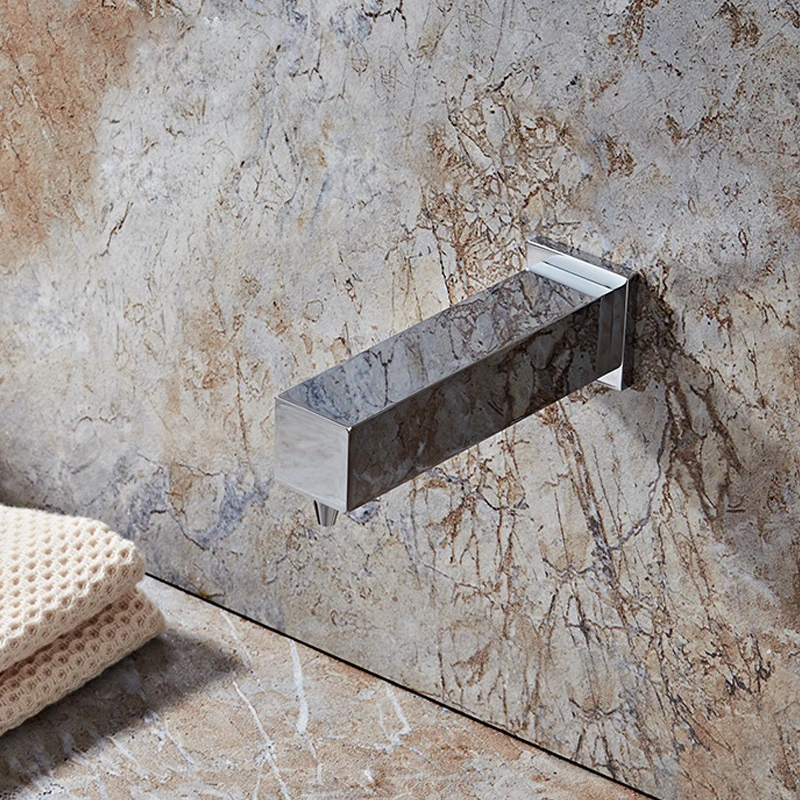 Commercial Modern Single-Hole Touchless Liquid Soap Dispenser Wall Mounted Hands-Free Electronic Sensor Soap Dispenser