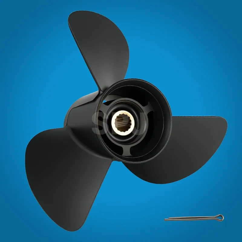 

13 3/4x17 Propeller fit Suzuki DF50/60/70/90/100/115/140HP Outboard Engines 15 Tooth Spline Aluminum Prop,RH