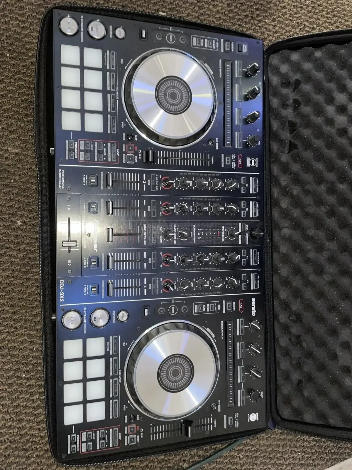 ส่วนลดฤดูร้อนสำหรับ50% Pioneer DDJ-SX2ตัวควบคุม DJ-SX ดิจิตอล