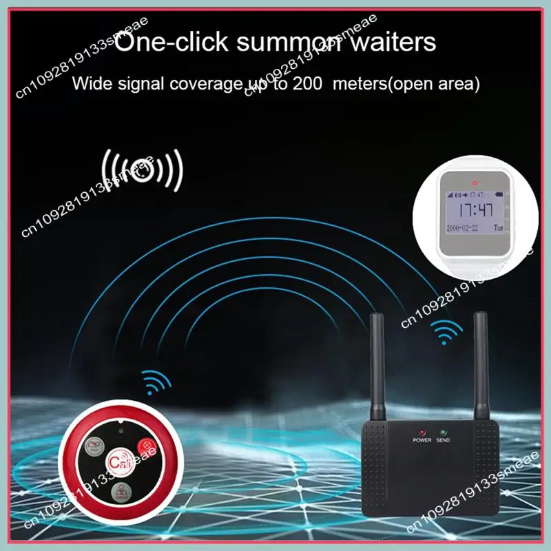 N94R Amplifier 500MW RF Wireless Repeater Signal Amplifier Learning Code Extender For T117 Call Button 433Mhz F4408A Accessories