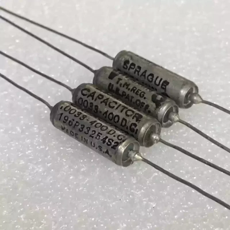 5pcs New American SPRAGUE VQ 0.0033UF 400V Gallbladder Audio Coupling Copper Shell Oil Immersed Capacitor