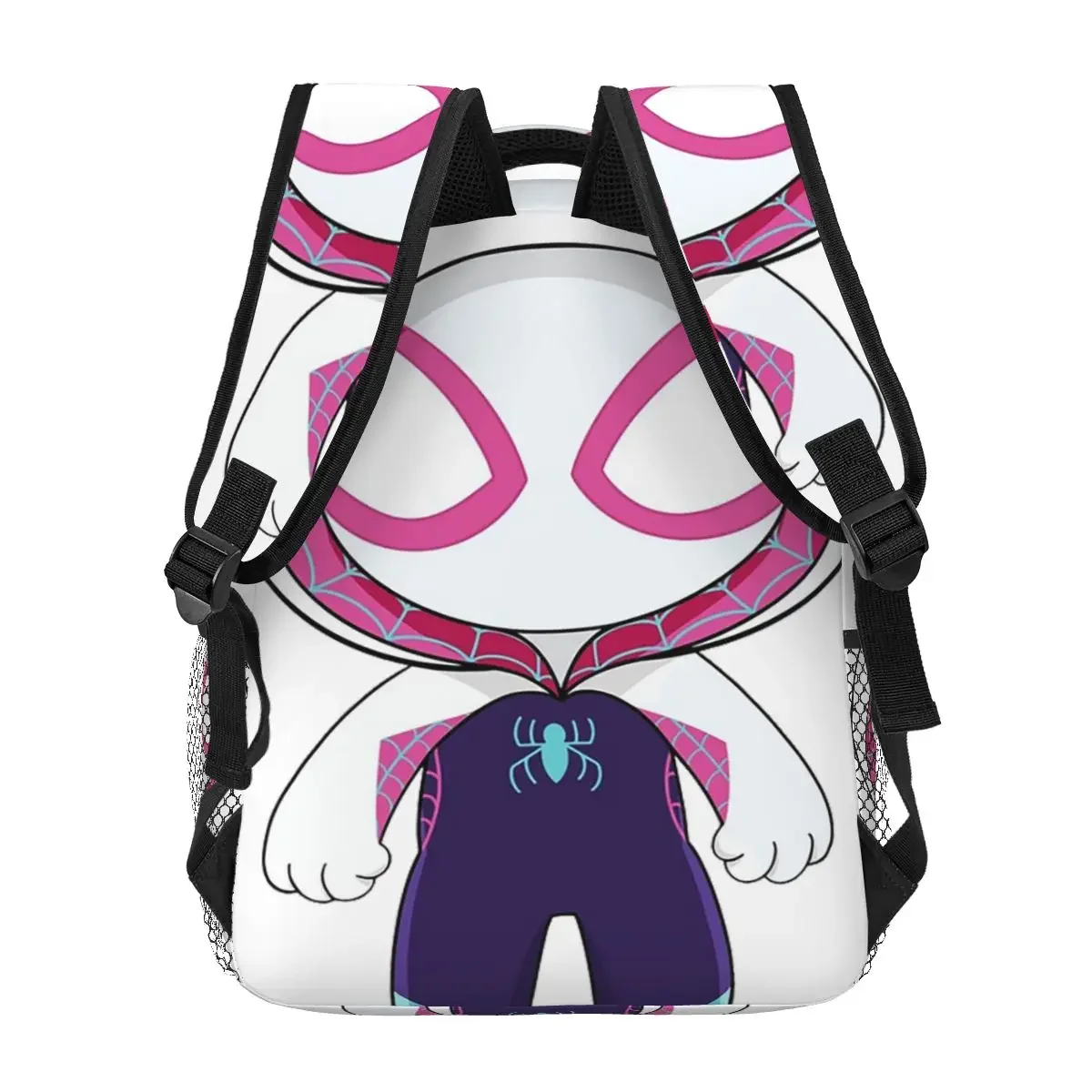 Cute Spider Ghost, Baby Spidey Girl, Grl Pwr Backpacks Boys Girls Bookbag Students School Bag Cartoon Kids Rucksack Shoulder Bag