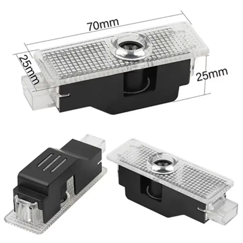2Pcs Für BMW M E60 E46 E61 F07 F10 F11 F18 E63 E65 E90 E92 E93 E91 F30 Lampen zubehör LED Auto Tür Projektor Willkommen Lichter
