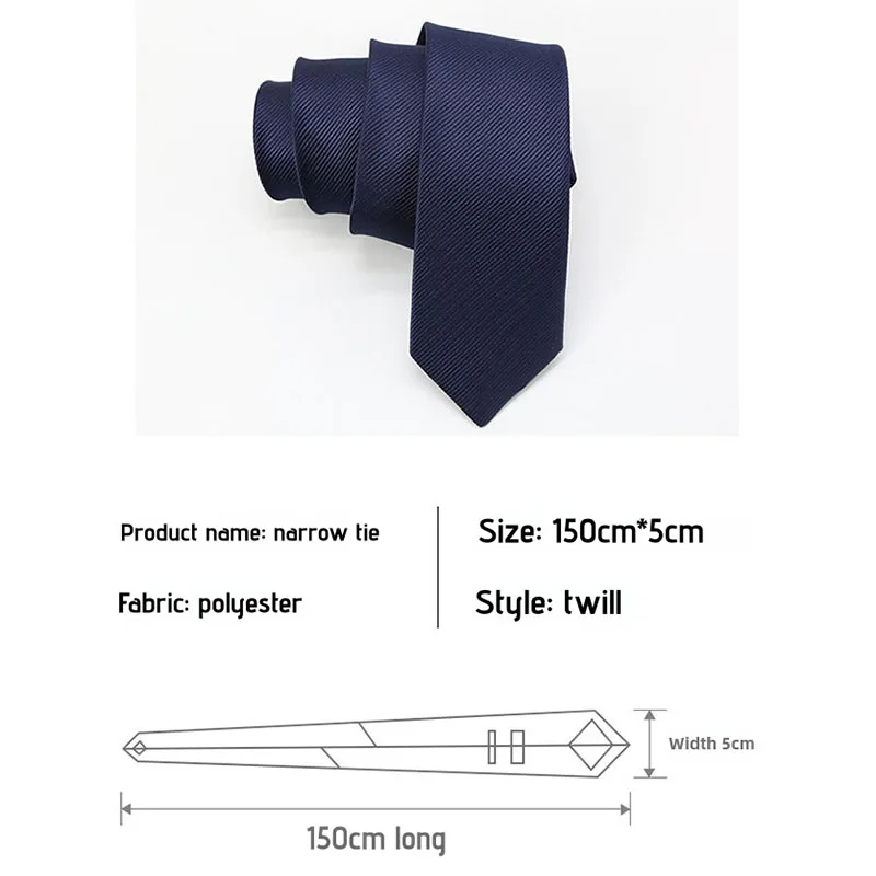 ربطات عنق رسمية ضيقة الحجم للرجال ربطات عنق كلاسيكية للرجال بريطانية كلاسيكية بلون سادة، إكسسوارات زفاف غير رسمية