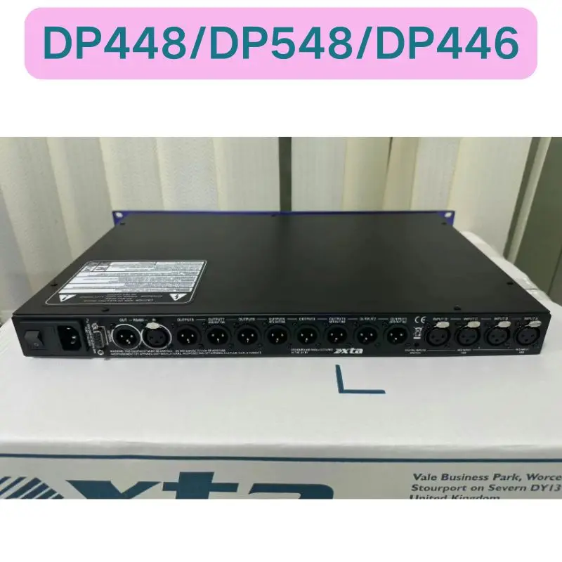 New XTA DP448 DP548 DP446 Audio Processor 4-in-8-out Digital Effects Device
