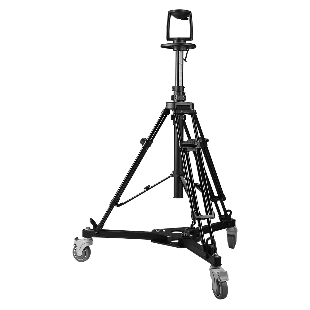 E-IMAGE EI7903A 100mm bowl size Air-controlled studio tripod pedestal with fluid head