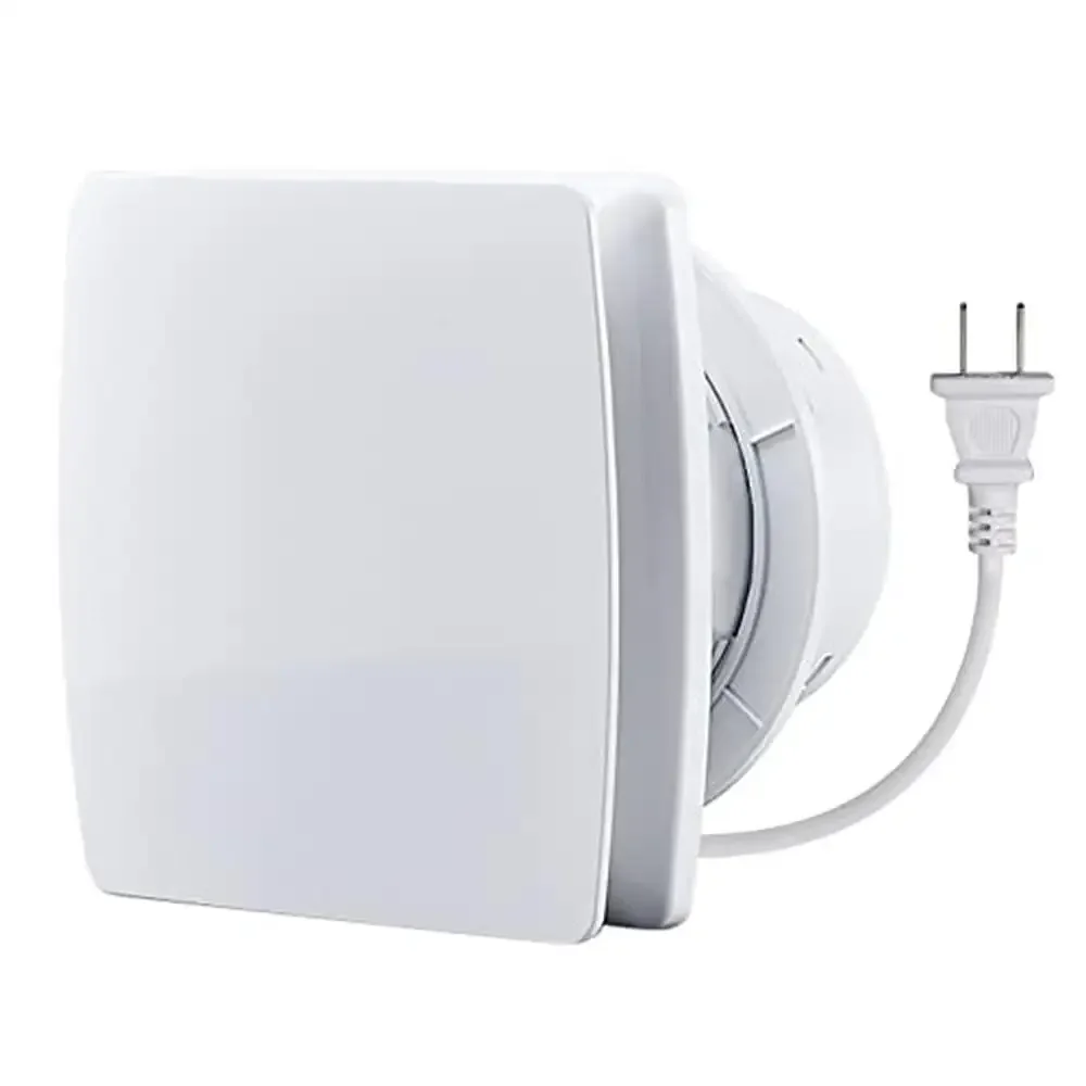 

Вытяжной вентилятор 141 куб. футов в минуту 6-дюймовая вентиляция Потолочное окно Настенное крепление Тихий Прочный Простая установка Обратный клапан Воздуховод Низкая энергия