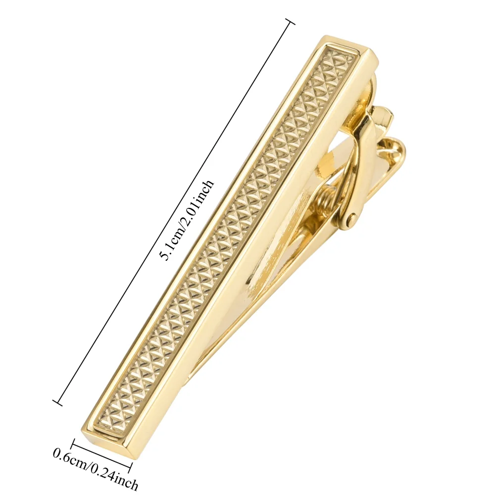 Men's Highend Diamond-encrusted Tie Clip Multi-colored Sparkling Diamond Texture Lavalier Business Formal Wear Suit Accessories