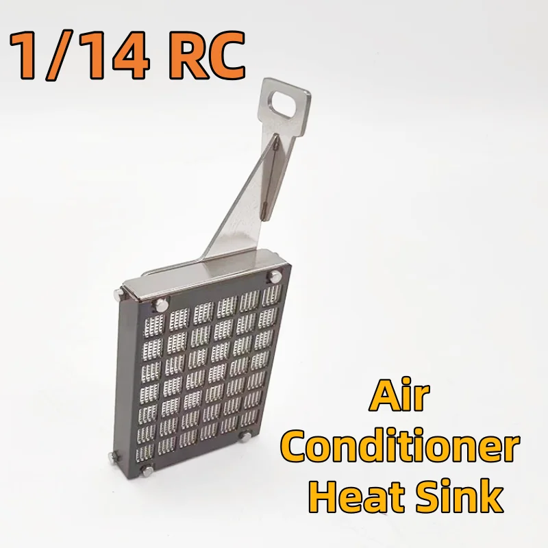 

Металлический радиатор кондиционера Scaleclub в масштабе 1:14 для радиоуправляемых моделей Tamiya: самосвал SCANIA 770S 6X4 56368, 8X4 56371