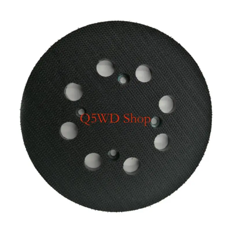 Q5WD SANDING DISC PAD 5 125mm 8 ثقوب منصة الصنفرة المدارية مناسبة لـ DWE642