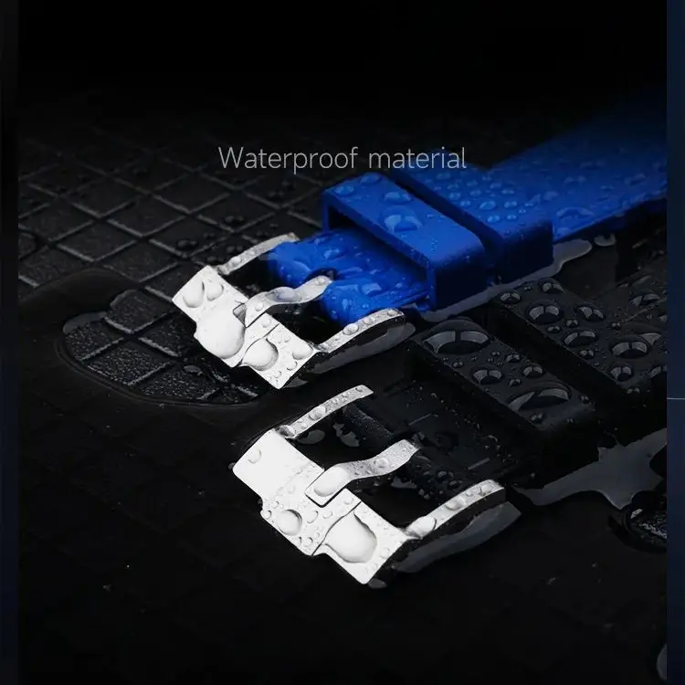 21mm For Rolex Explorer 2 fkm Rubber Watch Strap 41mm Dial Curved End Design No Gap Fluorubber  Watch Band