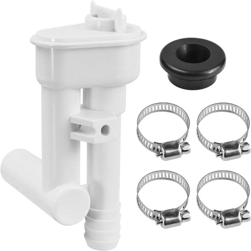 U75F Odor Preventing Vacuum Breaker Sewage Backflow Prevention 385316906 Replacement for Enhances Toilet Systems Maintenance
