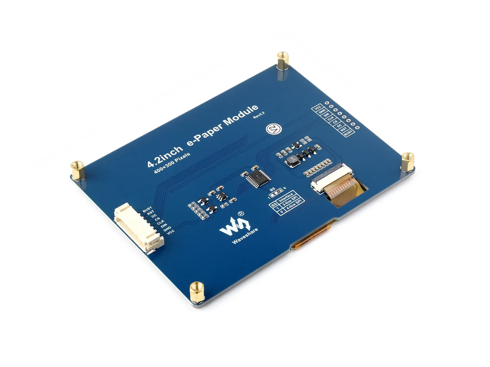 Waveshare 4.2inch E-Ink display black/white e-Paper with SPI interface compatible for Raspberry Pi/Arduino/Nucleo/STM32 3.3V/5V