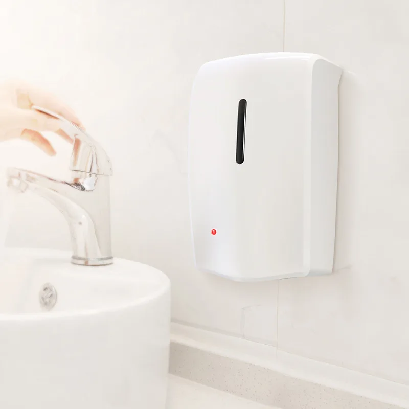 

Commercial Automatic Sensor Soap Dispenser 1000ML, Wall Mounted Touchless for Foam Gel Disinfectant Spray, Large Capacity