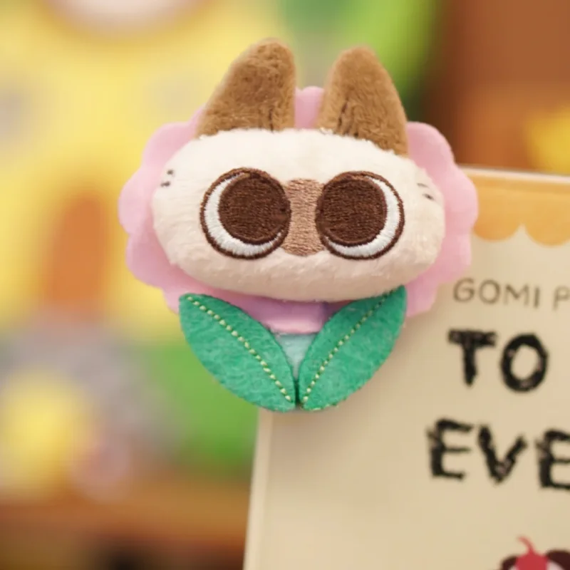 Jepit Rambut Boneka Seri Dunia Bunga Ajaib Pasta Kacang Kucing Siam Kotak Misteri Mainan Kotak Kejutan Jepit Rambut Kawaii Hadiah Ulang Tahun untuk Anak Perempuan