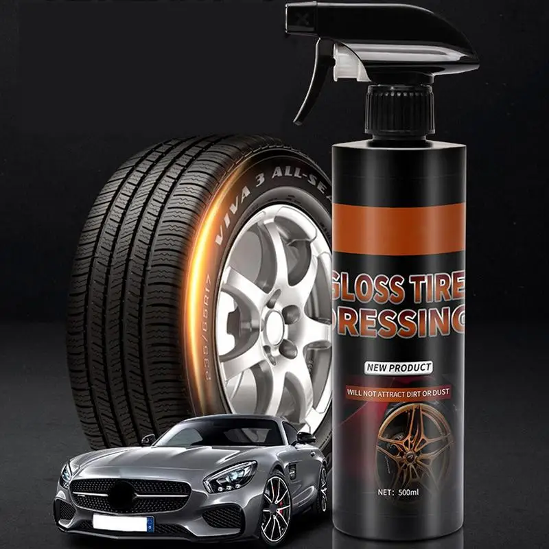 Universal Tire Cleaner Car Tire Care Agent Anti-aging Blackening Glazing Tire Glaze Cleaning Refurbishment Oil Wax Wheel Polish