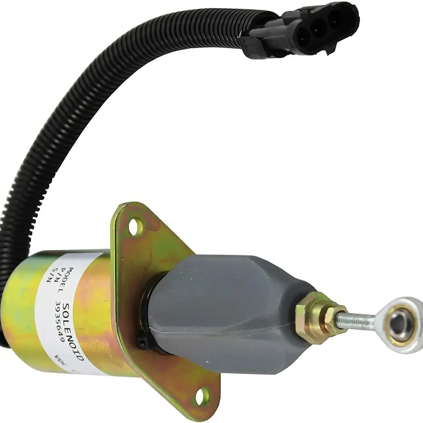 Solenoide di arresto del carburante 3935649 3935650 per CUMMINS 6CT SA-4764-12 bobina elettromagnetica 12V 24V