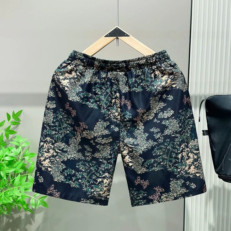 2026 Summer Men's Lightweight Shorts Fast Drying Camo Pattern Multi-Purpose Outdoor Vacation Shorts