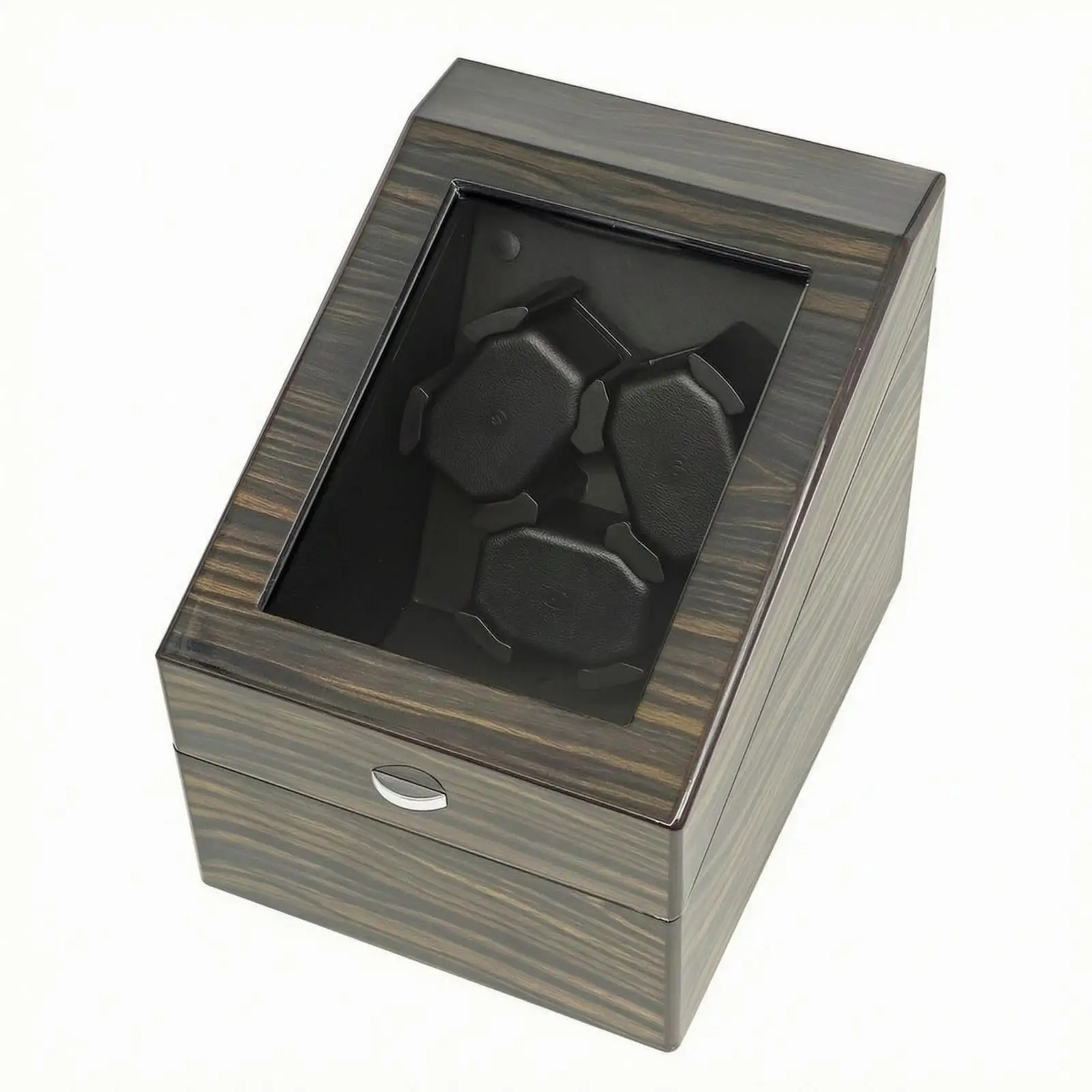 Watch Winding Station with Storage Drawer Quiet Automatic Watch Winding Station Box USB Powered for Bedroom, Dressing Area,