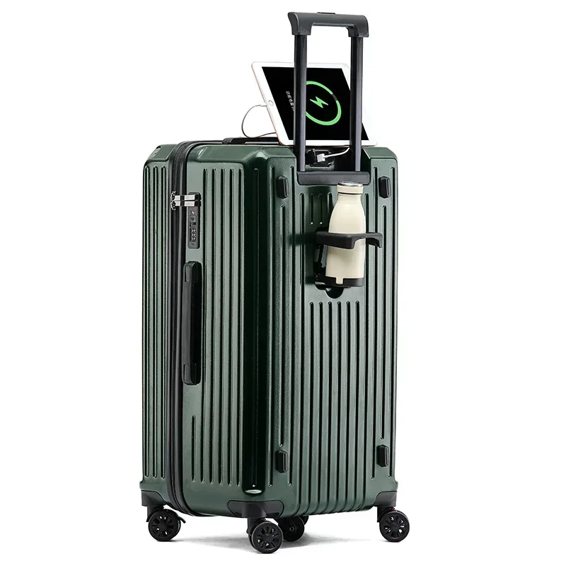 Bagaglio universale valigia Trolley Super leggera e di grande capacità 26 valigia da viaggio con Password freno resistente e durevole da 28 pollici