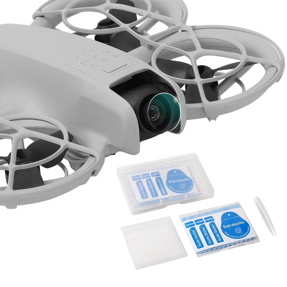 2 قطعة 9H عدسة المقسى طبقة رقيقة واقية واقية من الانفجار عدسة واقي للشاشة المضادة للخدش ل DJI Neo ملحقات طائرة بدون طيار