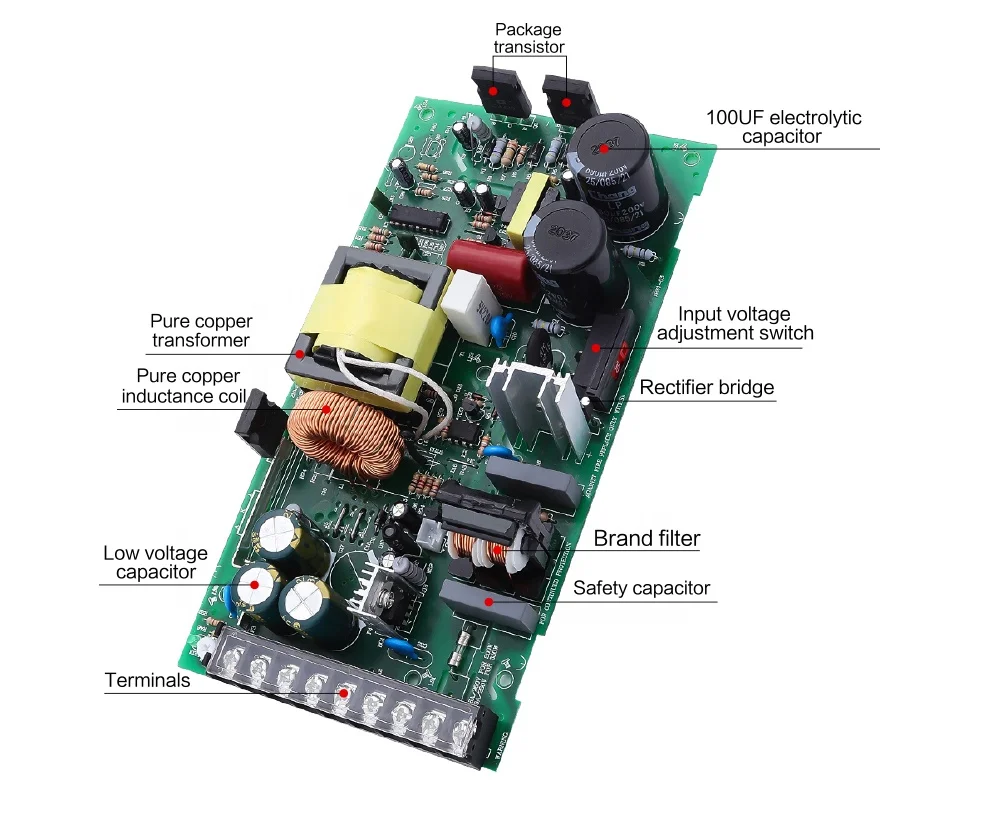 HLTNC Cnc Router 4 Axis Interface Board voor Dm542 Driver 57HS112 3nm Hybride Stappenmotor 350 w Voeding