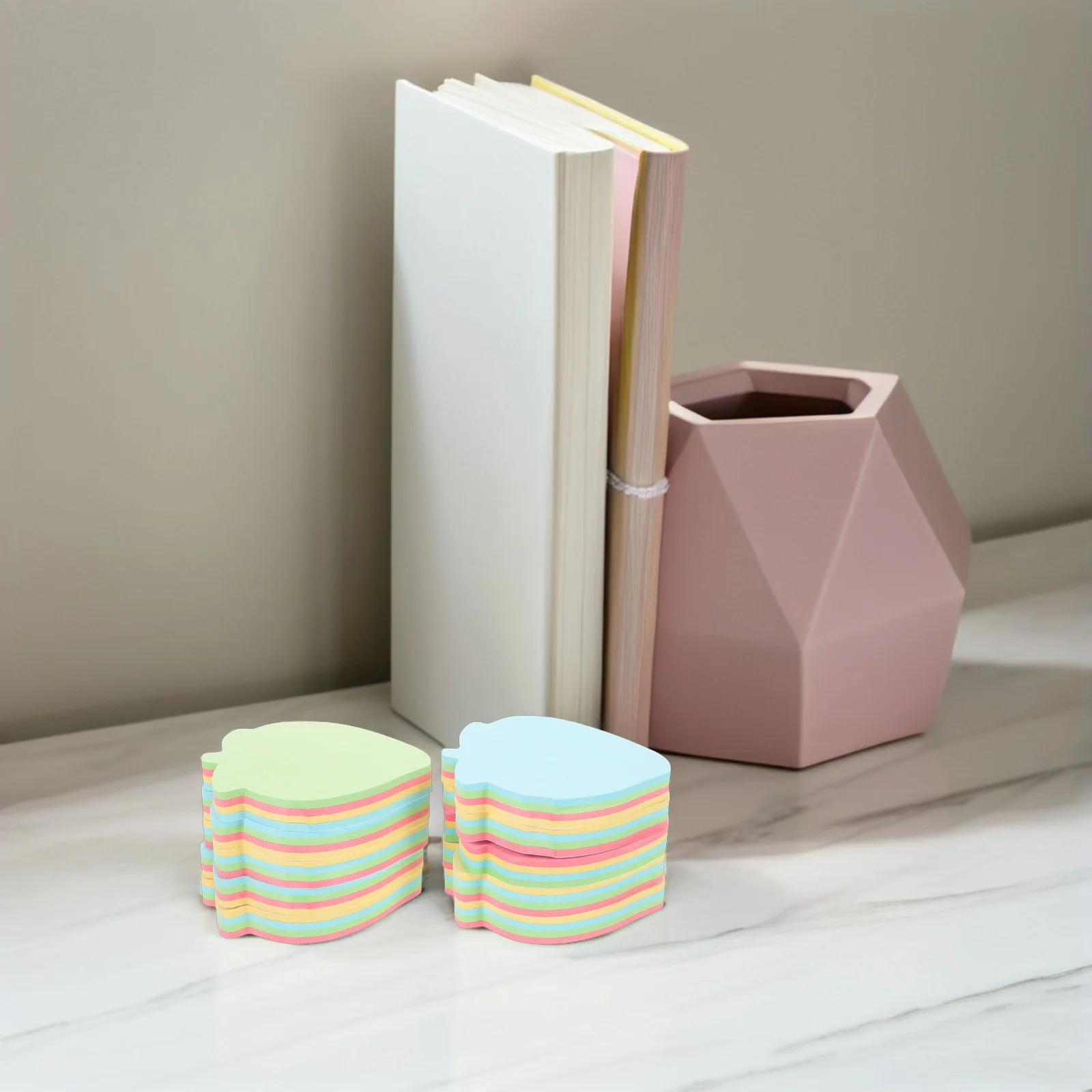 

10Pcs Tearable Self-Stick Notes Office Memo Pads Reminder Note Pads for School Desk Refrigerator Office