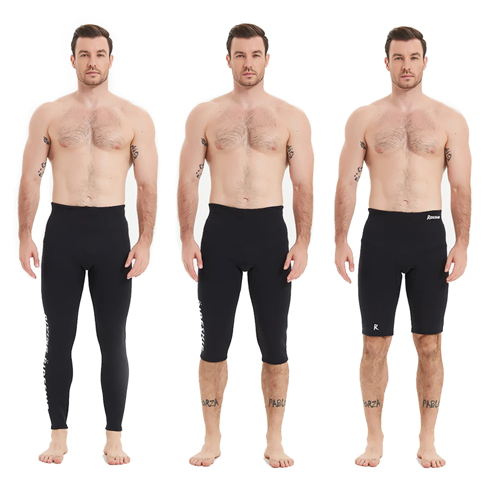 

STLF 2mm Diving Pants, Thick and Warm Tight Pants, Men's and Women's Separate Snorkeling Pants Sun protection Surfing Winter Swi