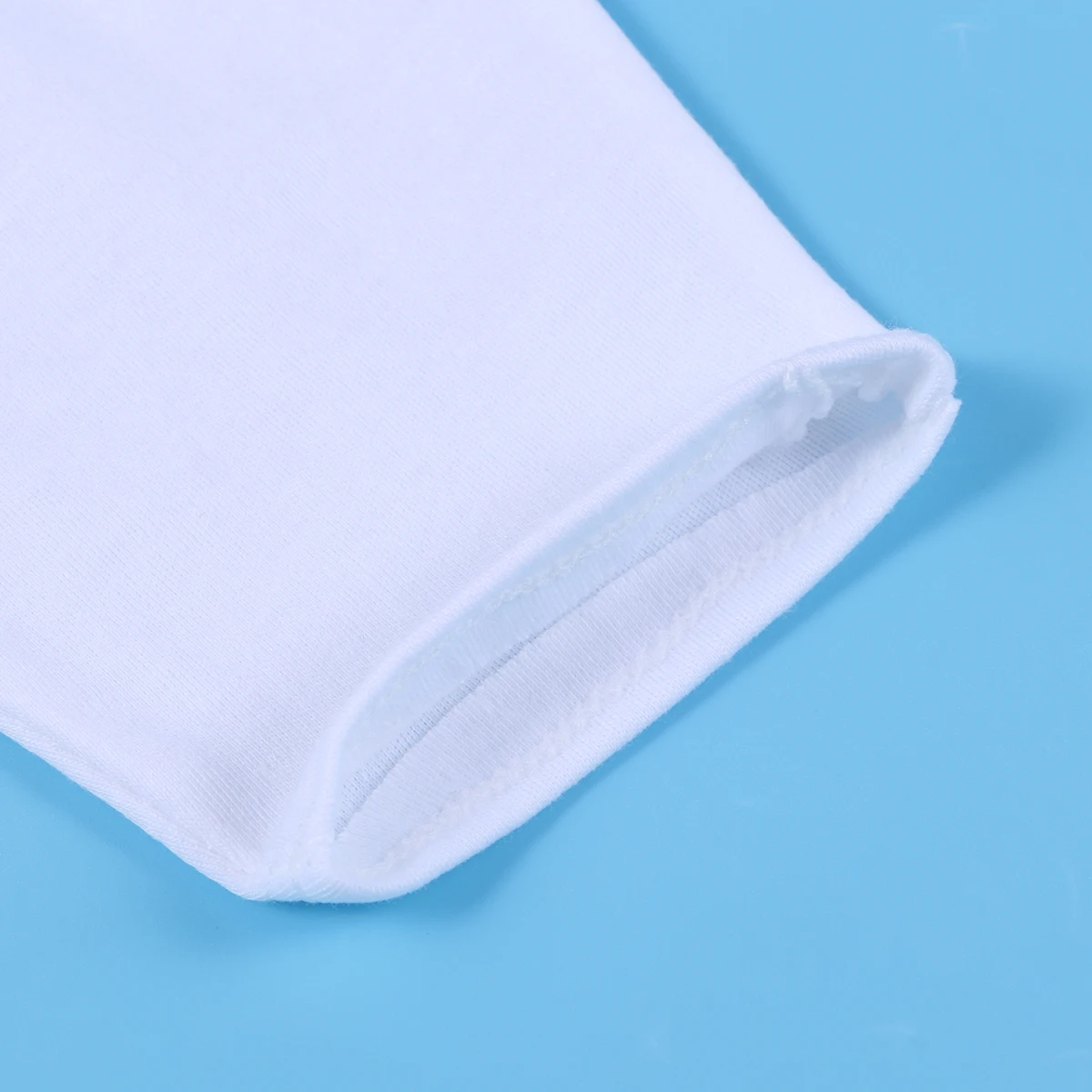 12 زوجًا من قفازات العمل القطنية السميكة لحماية الغبار المرنة من أجل التعامل مع قفازات قطنية لبطانة التجميل #1