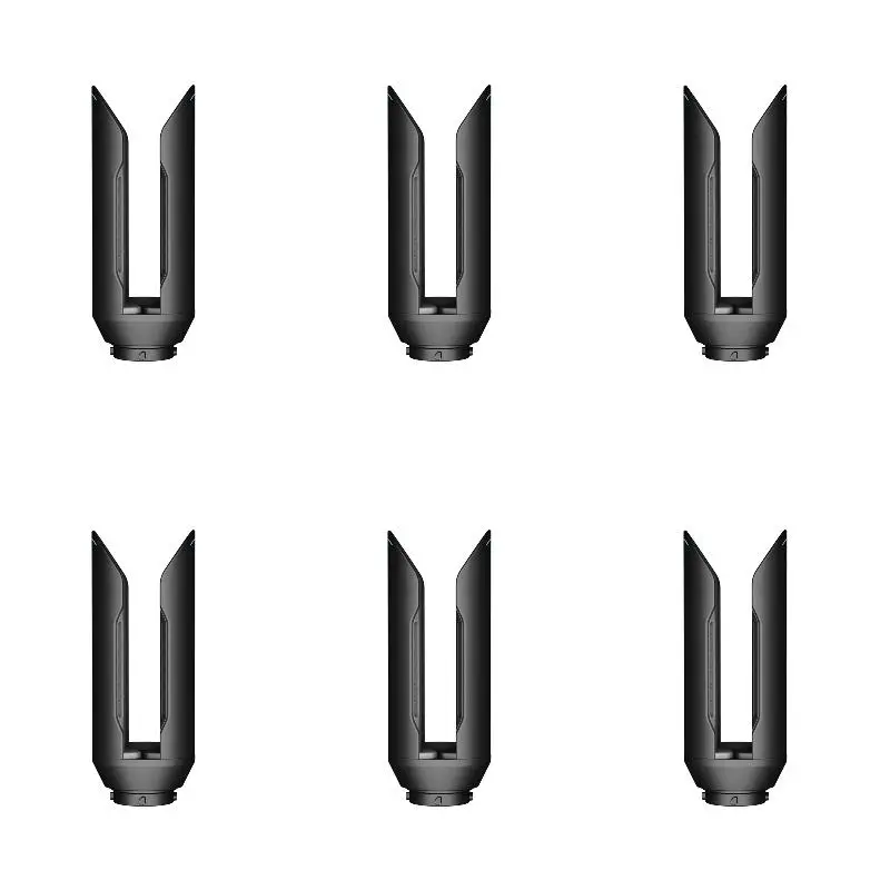 6Pack X(Upgraded Hair Straightener Attachment for HS01 HS05 HS08 Gentle Airflow Smooth Nozzle for Air Wrap